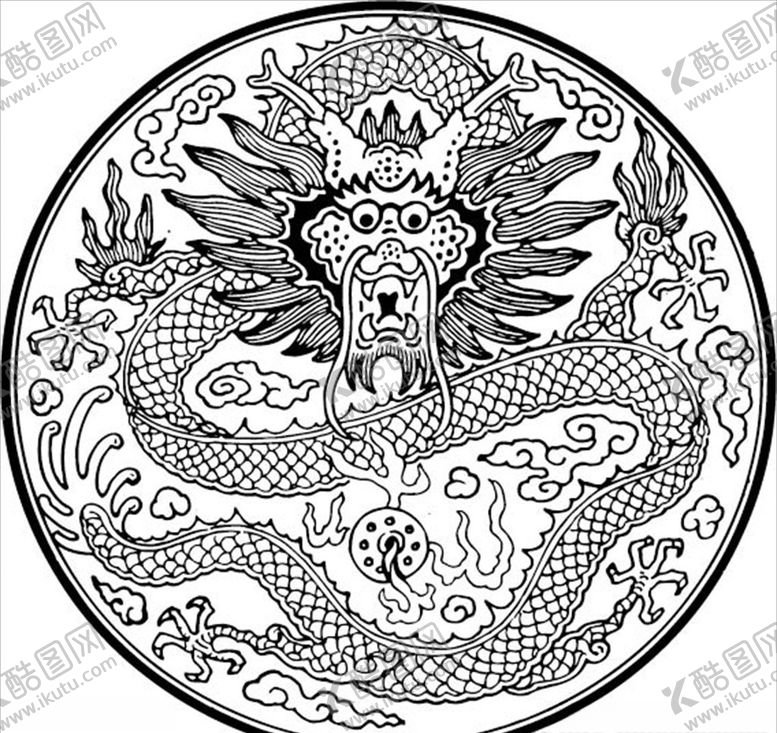 编号：51695110072315345668【酷图网】源文件下载-龙纹
