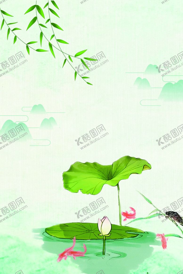 编号：81842007081922085437【酷图网】源文件下载-荷花背景