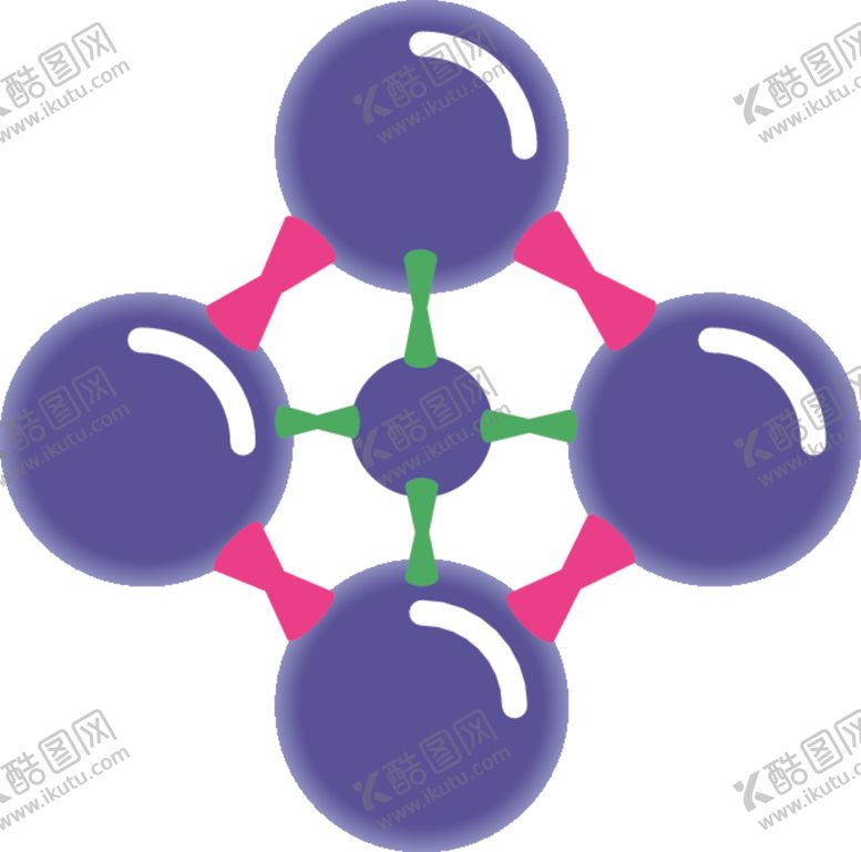 编号：26839610011618454156【酷图网】源文件下载-分子背景