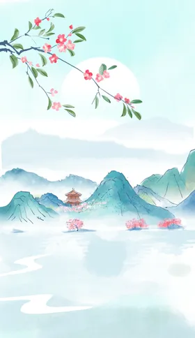 水墨山水