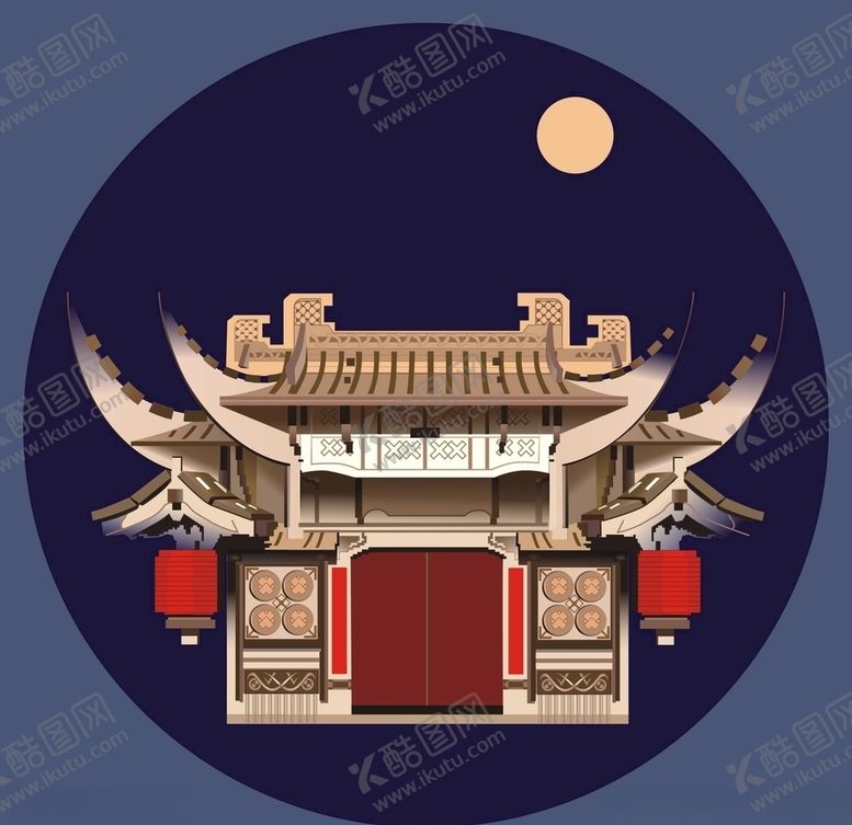 编号：34303710180256504754【酷图网】源文件下载-建筑门楼古典建筑