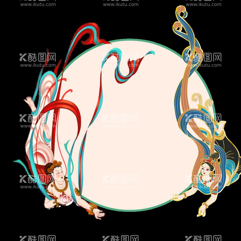 编号：15973009261423031485【酷图网】源文件下载-国潮风元素 