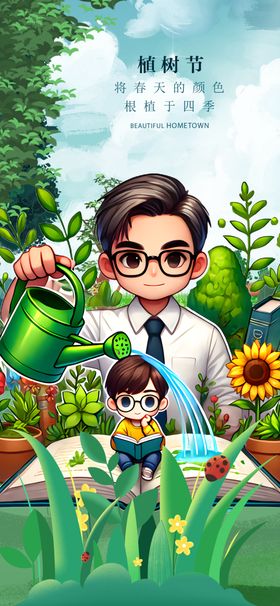 女孩田园喂鸡的温馨场景