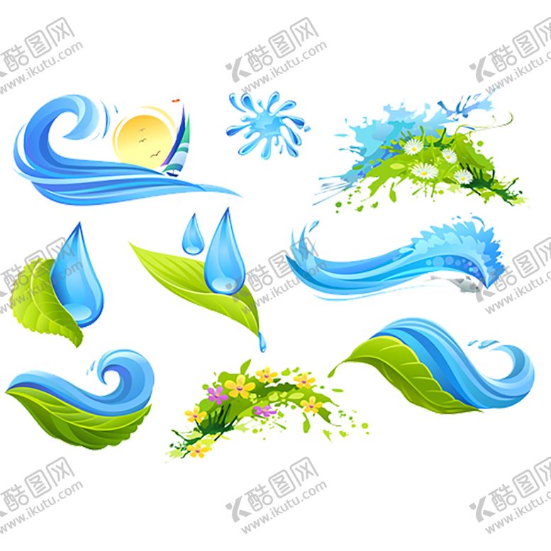 编号：13900307080608426949【酷图网】源文件下载-水花底纹