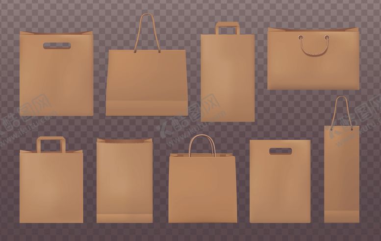 编号：34684111250124124114【酷图网】源文件下载-牛皮纸袋
