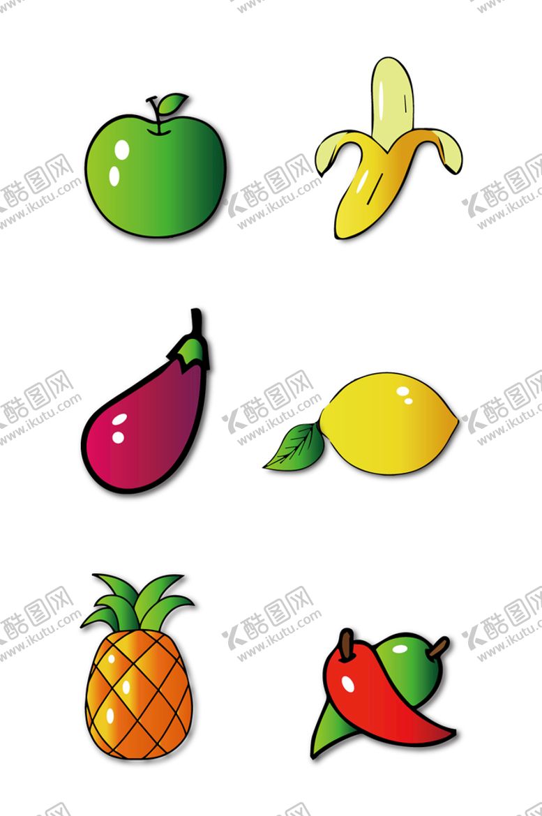 编号：41729310072253400672【酷图网】源文件下载-蔬菜水果