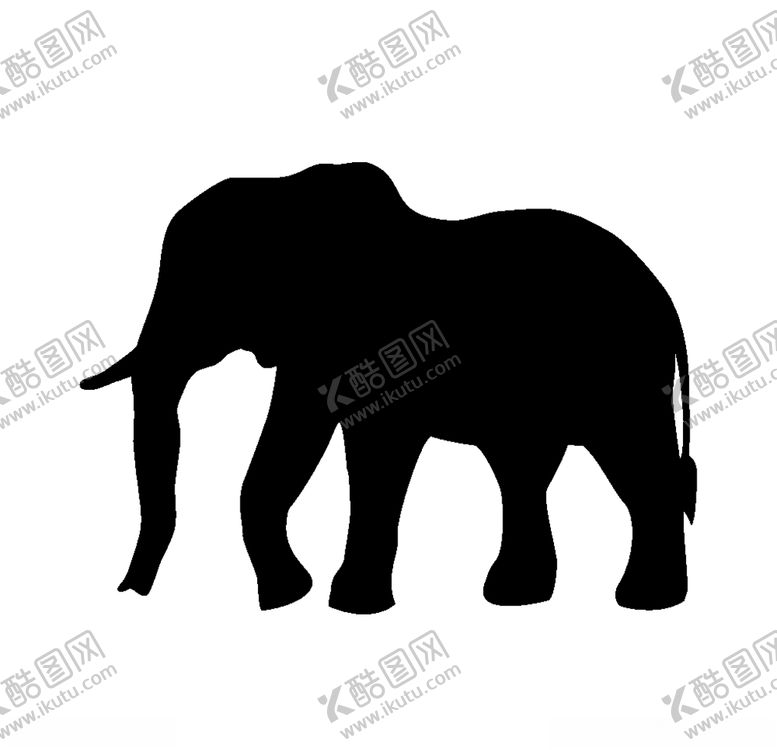 编号：10552310190356227180【酷图网】源文件下载-动物剪影