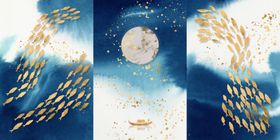 抽象装饰画晶瓷画