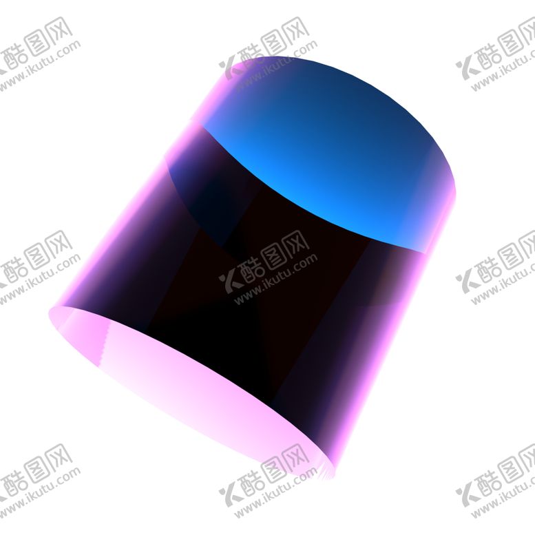 编号：94038202041506036999【酷图网】源文件下载-紫色圆柱体