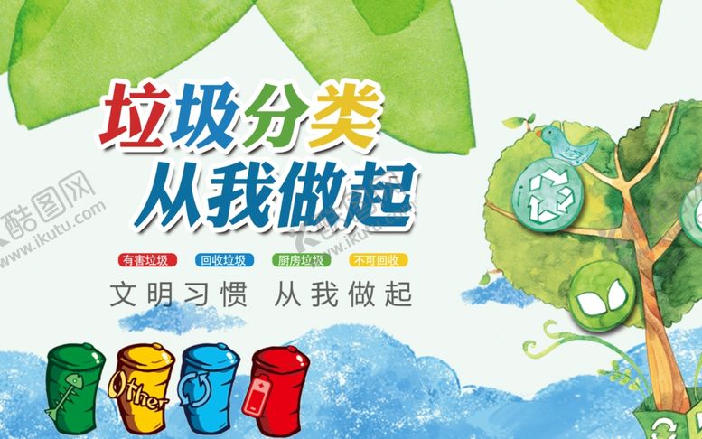 编号：18054110240925213774【酷图网】源文件下载-垃圾分类