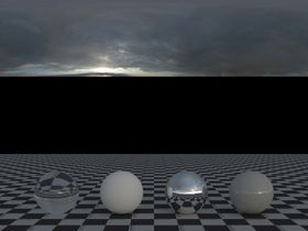 C4D天空贴图HDR贴图