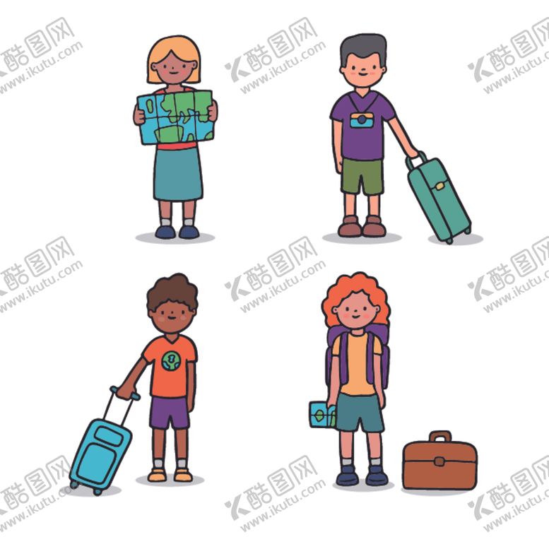 编号：80417810250624038218【酷图网】源文件下载-旅行人物