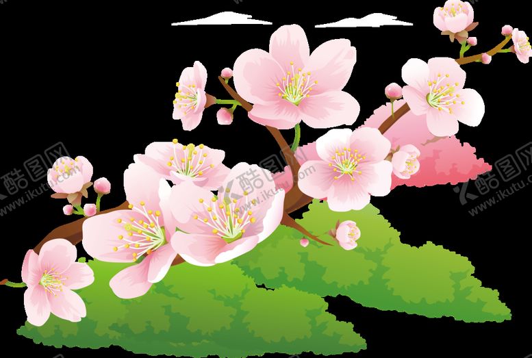 编号：40284010302024325881【酷图网】源文件下载-春分花朵美丽春天多彩自然
