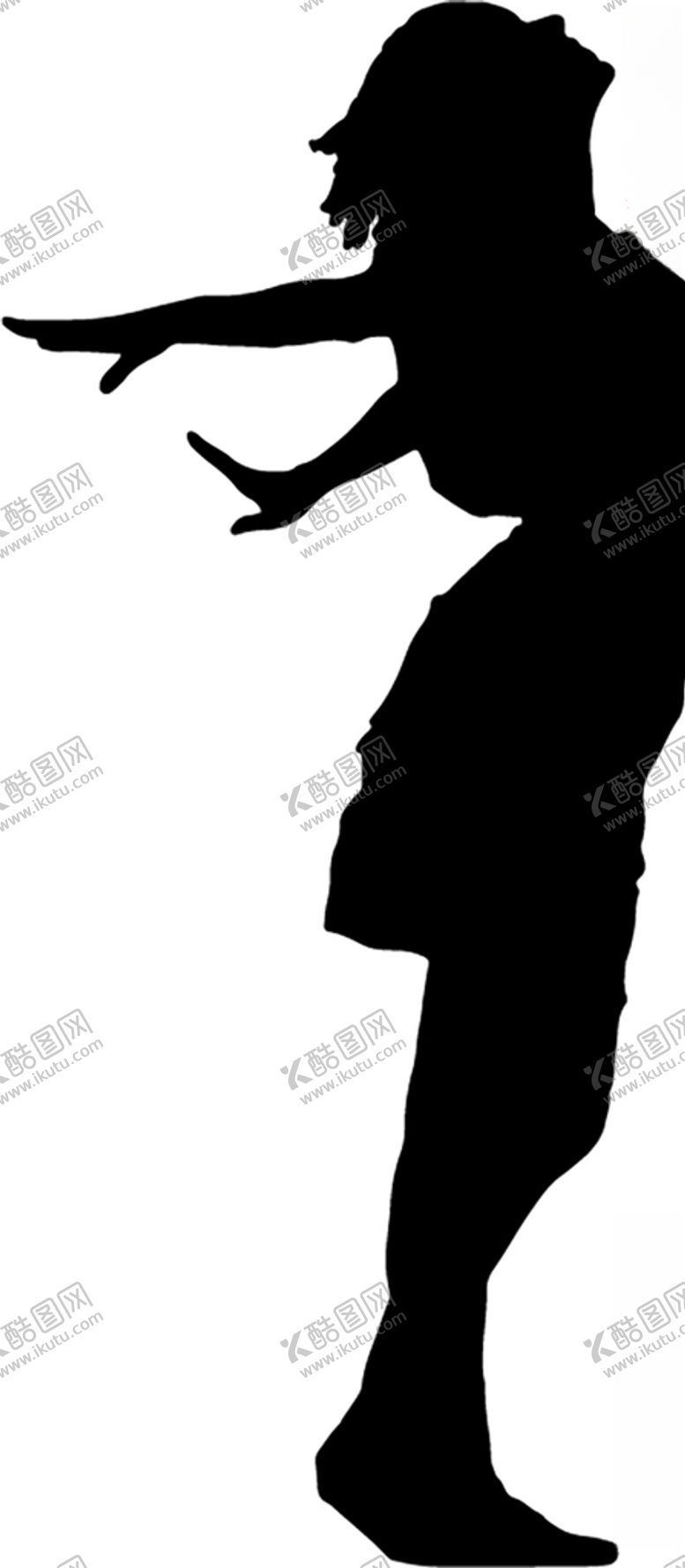 编号：26191805102357257634【酷图网】源文件下载-女孩侧面剪影