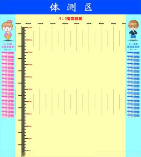 篮球身高体测图