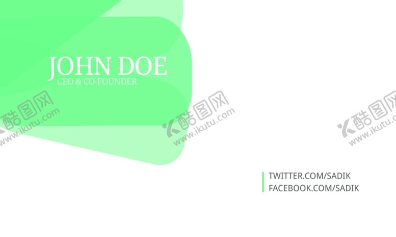 编号：98186507130443414471【酷图网】源文件下载-商业名片