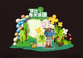 多彩生日派对场景布置