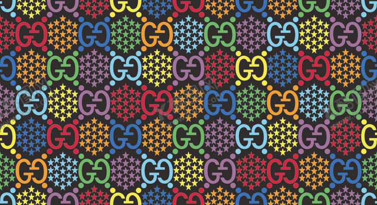 编号：63353309130820033988【酷图网】源文件下载-gucci夏季印花古驰