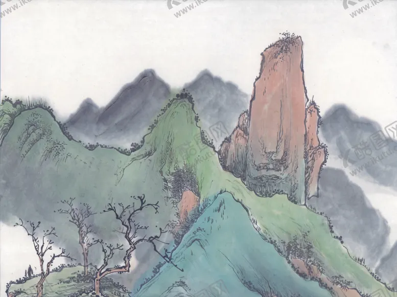 编号：19094202061636015916【酷图网】源文件下载-山水画  水墨山水  国画