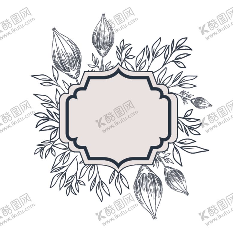 编号：58238110231218142861【酷图网】源文件下载-植物框架