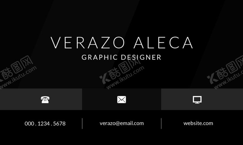 编号：59544809150930302052【酷图网】源文件下载-名片通用模板图片