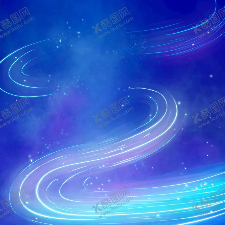 编号：19270809150040187832【酷图网】源文件下载-科技光带星河科幻背景