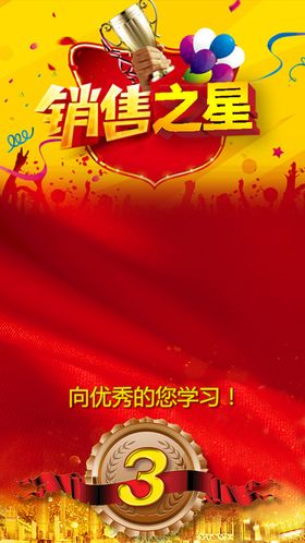 销售之星第三名