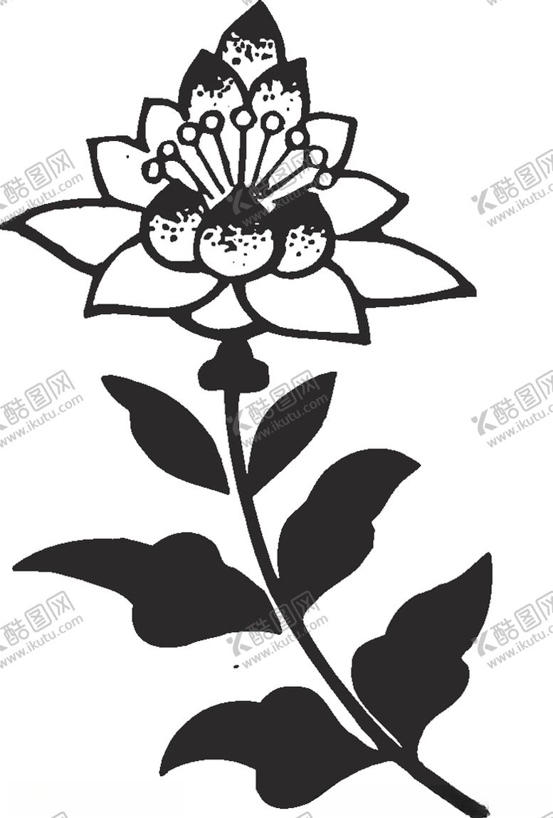 编号：79479305040421284091【酷图网】源文件下载-镂空花图案