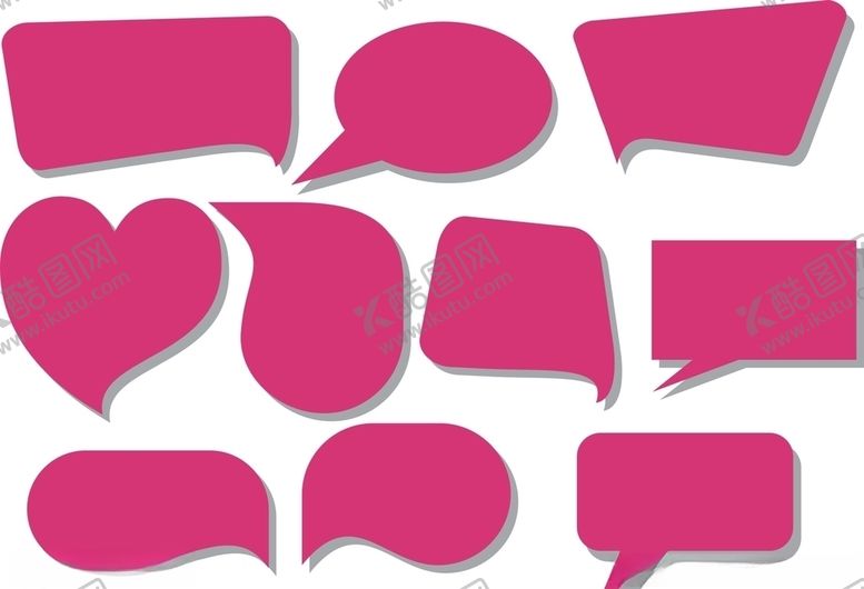 编号：30797809261341358838【酷图网】源文件下载-语言气泡热销