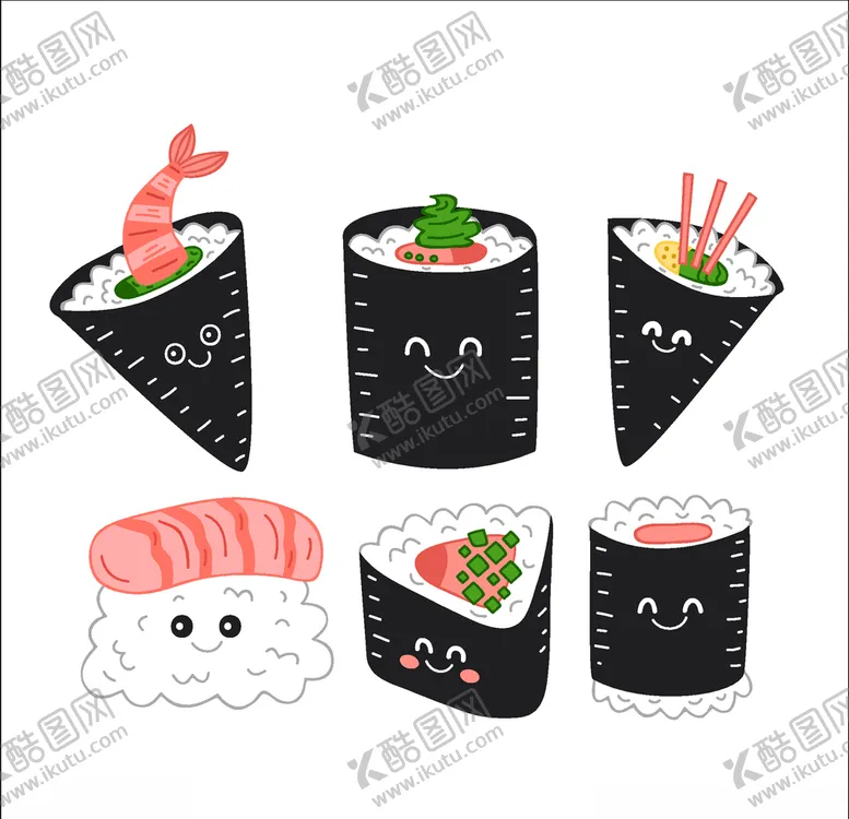 编号：56412407050216551345【酷图网】源文件下载-可爱食物