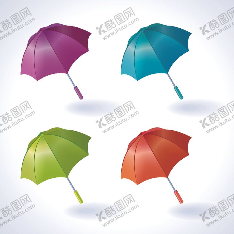 编号：32068609281726506487【酷图网】源文件下载-彩色雨伞