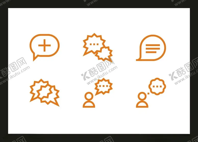编号：84563002091338453890【酷图网】源文件下载-聊天对话图标