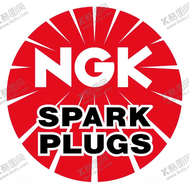 编号：63496606161434103210【酷图网】源文件下载-NGK火花塞商标LOGO