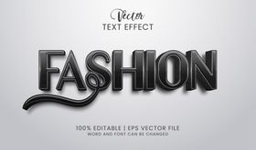 3D字体设计d卡通金属艺术玻璃
