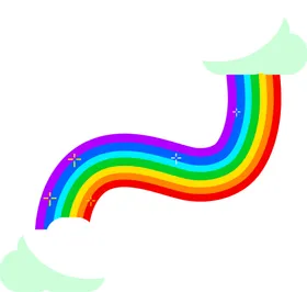 彩虹图案