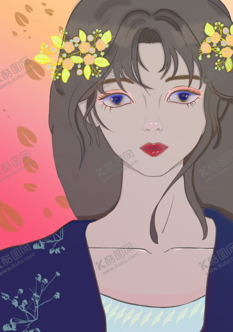 编号：34361302132251086209【酷图网】源文件下载-美人
