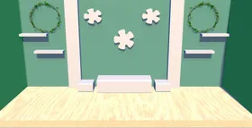 C4D模型小清新风格电商立体