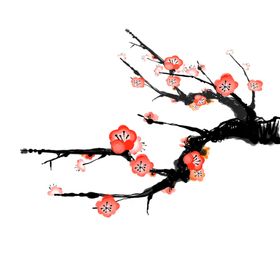 梅花国画