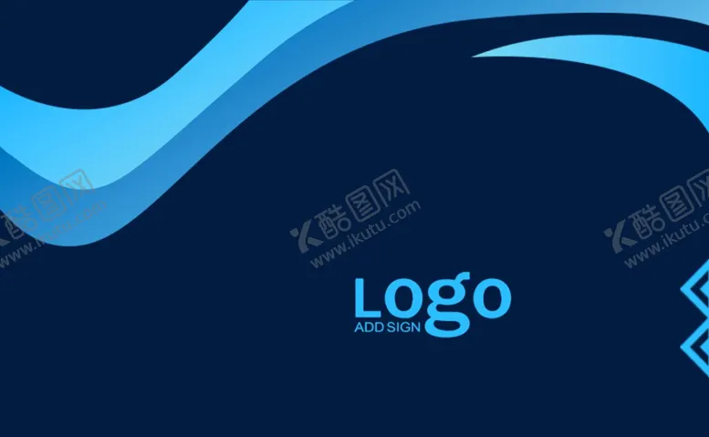 编号：45991001250245352374【酷图网】源文件下载-蓝色名片