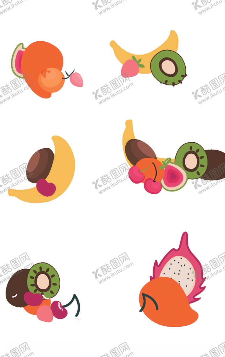 编号：86685509290507195550【酷图网】源文件下载-水果图案