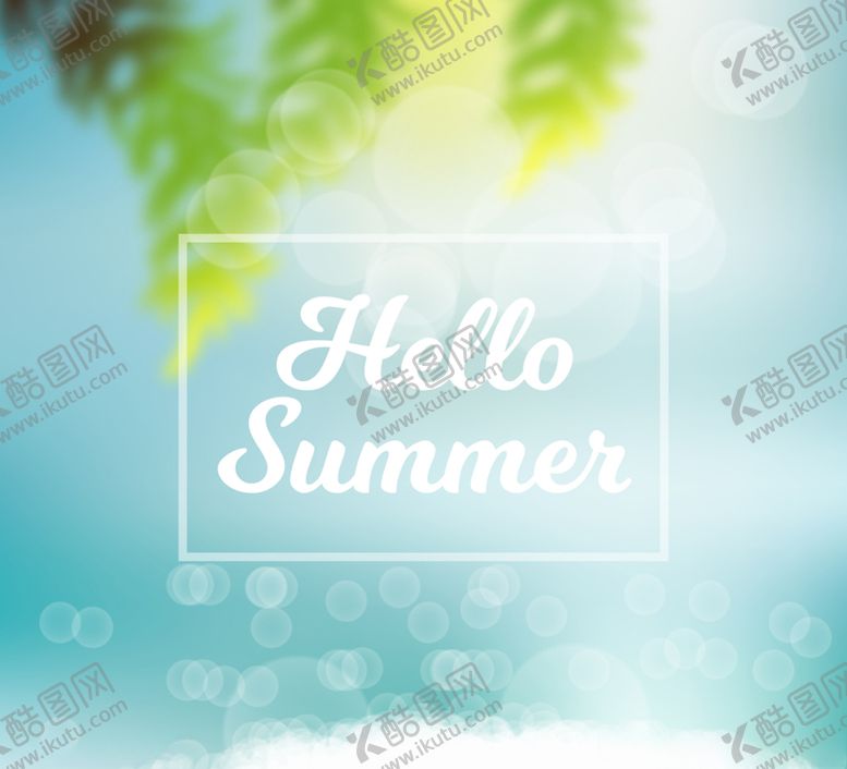 编号：19425307081321351978【酷图网】源文件下载-创意夏季阳光海滩