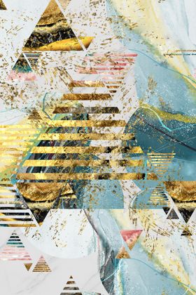 北欧几何个性装饰画