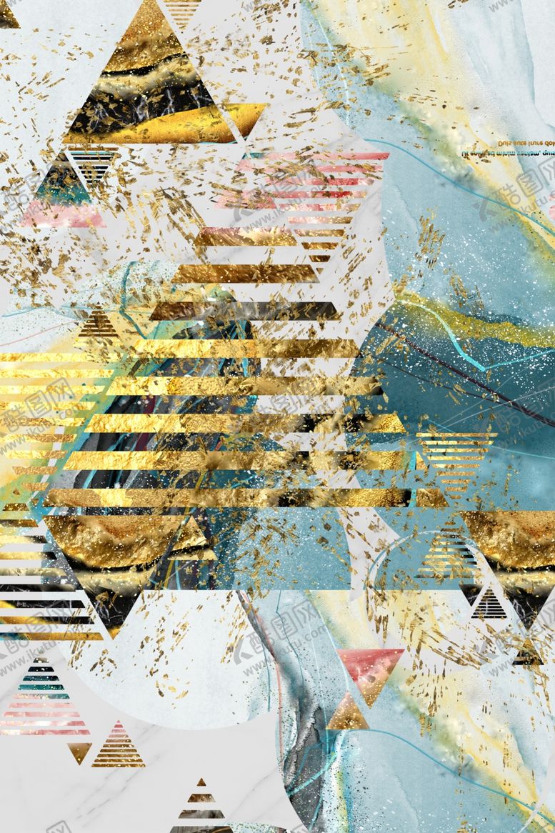 编号：84593510281054519703【酷图网】源文件下载-北欧几何个性装饰画