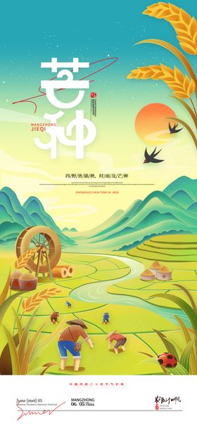 芒种海报