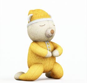 小熊布偶
