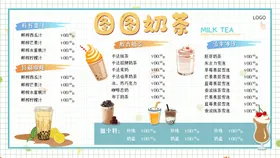 奶茶海报
