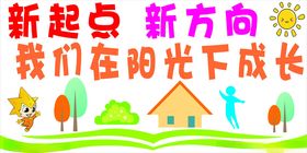 校园文化墙阳光宿舍读书学