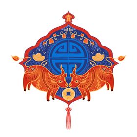 卡通牛形象
