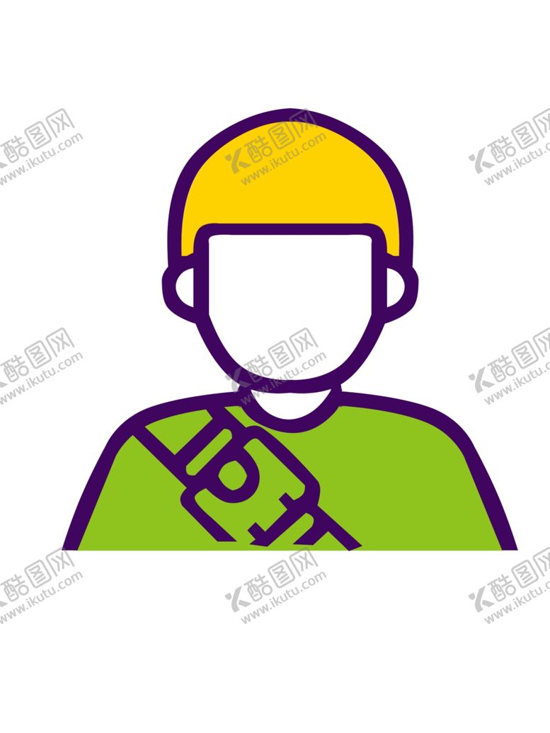 编号：36094607032053487707【酷图网】源文件下载-人物安全带