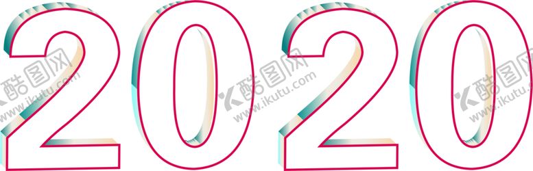 编号：31951307141140245957【酷图网】源文件下载-2020立体图